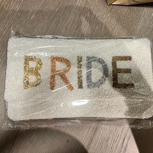 New Bride Beaded Clutch
